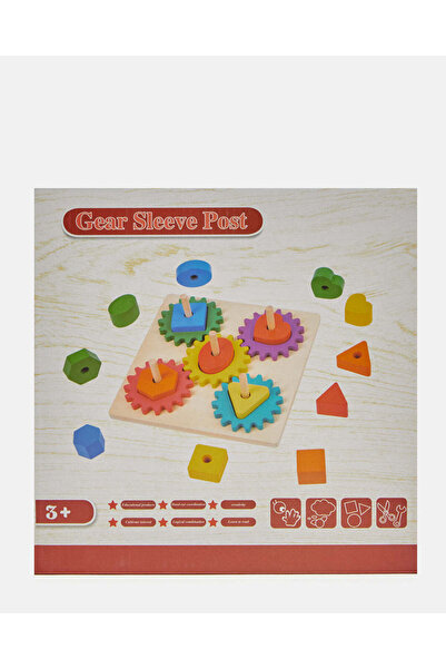 REDTAG Assorted Wooden Buckle Stereo Large Puzzle Game