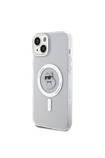 Karl Lagerfeld Case for IPhone 15 Plus, IML MagSafe, Transparent