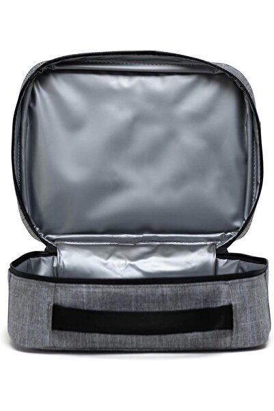 herschel Pop Quiz Lunch Box Organizer, 30055-00919, Raven Crosshatch, 5 L