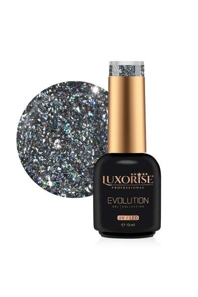 LUXORISE Semi-permanent nail polish Evolution, Moonlight Mirage - Elixir of Darkness 10ml