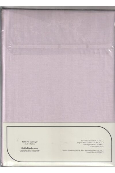 Özdilek Fitted Sheet with Pillowcase Ranforce 180*200 Powder Colourist