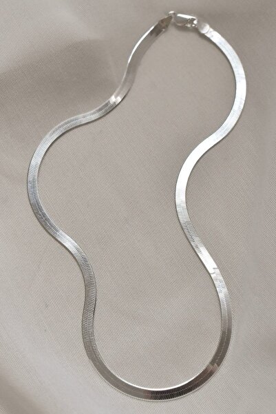 Mirenya Italian Crushed Unisex Steel Necklace