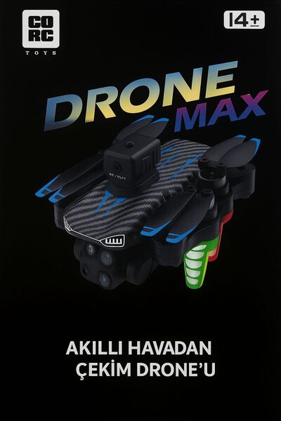 ATLT ATLANTİS C19S DRONE MAX AERİAL 4K ÇİFT LENSLİ OPTİK AKIŞLI YÜKSEKLİK KORUMA AKILLI KAÇINMA SENSÖRÜ