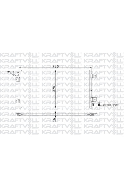 Genel Markalar Renault Klima Radyatoru Movano 1.9 Dti 98>01 Master II 2.5 DCI...