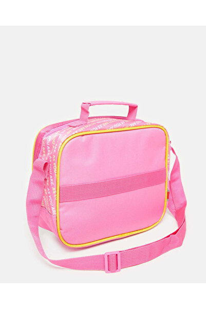 REDTAG Girls Pink Barbie Lunch Bag