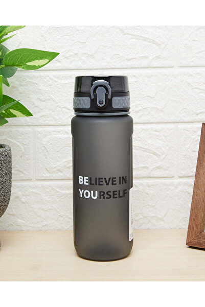 REDTAG زجاجة مياه مطبوع باللون الأسود (700 مل)