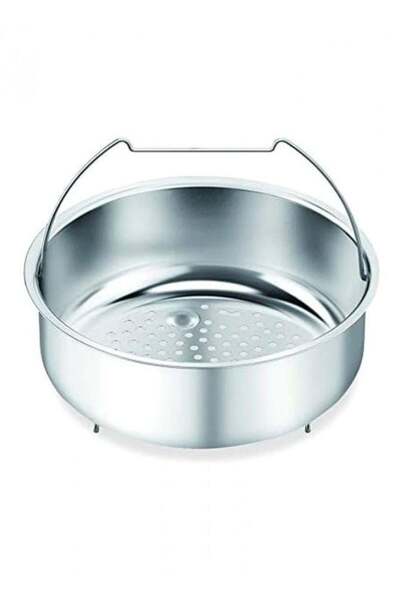 TEFAL Stainless Steel Pressure Cooker 8L (Black/Silver)