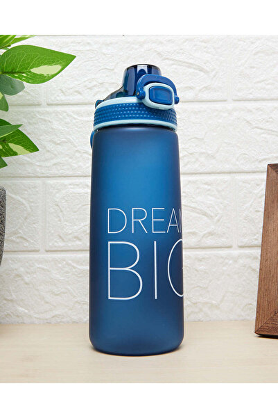 REDTAG Blue Printed Water Bottle (880ml)