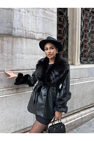 Göker Life False Collar Short Coat