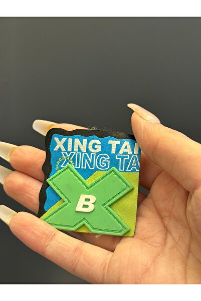 Gönülden Tasarım 5X5 CM X APPLIQUE DE CUSUT CU SIGLA MARCATĂ VERDE