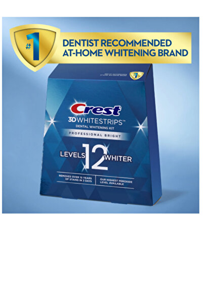 CREST Professional 3D Whitestrips Teeth Whitening Kit Level 12