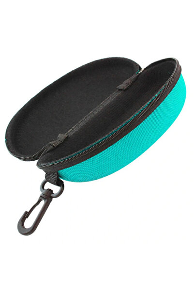 zola Glasses case, universal, soft lining, 17x8.5 cm, turquoise