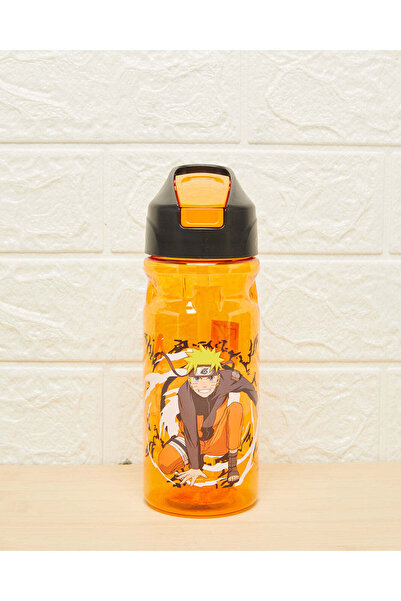 REDTAG Boys Orange Naruto Sport Water Bottle
