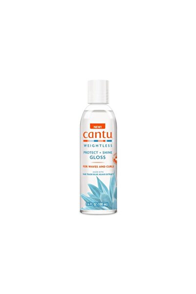 Cantu Weightless Ağırlaştırmayan Isı Koruyucu ve Parlaklık Veren Saç Serumu Kıvırcık Saçlar 100 mL