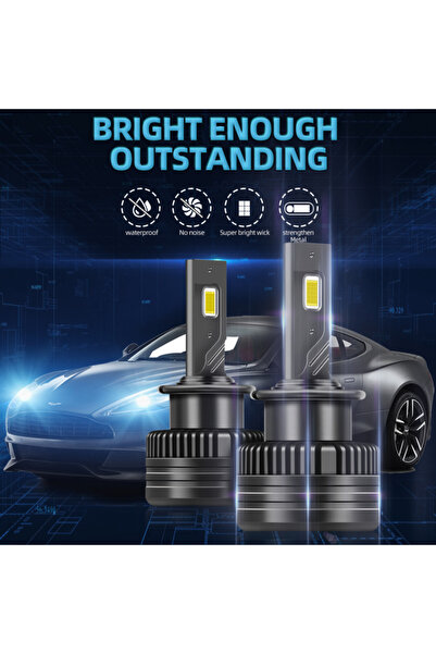 Laptop Strong Set 2 becuri auto LED D5S 120W 20.000Lumeni CanBus Plug-and-Play fara eroare + CADOU