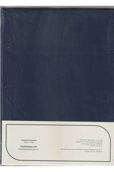 Özdilek Fitted Sheet with Pillowcase Ranforce 180*200 Pasifık Colourist