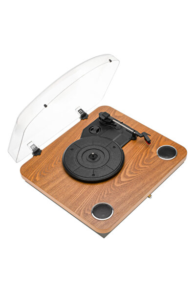 adler Turntable AD 1914, Semi-automatic, 7"/10"/12", 45 RPM, Bluetooth, USB Recording, Wood/Black