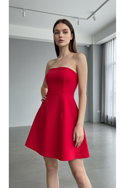 Eight Fashion Women's Strapless Short Dress