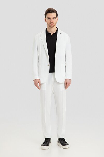 Sabri Özel sabri-ozel-beyaz-keten-erkek-takım