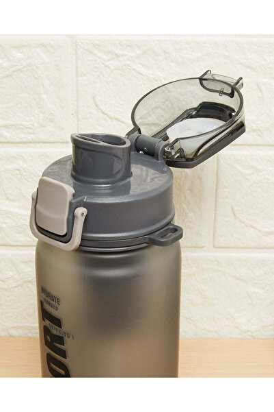 REDTAG زجاجة مياه مطبوع باللون الرمادي (800 مل)