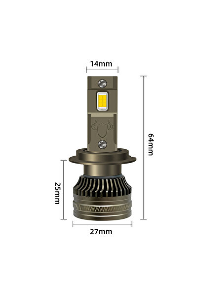 Laptop Strong Set of 2 LED H1 110W car bulbs real 16,000Lumens CanBus Plug-and-Play error-free + GIFT