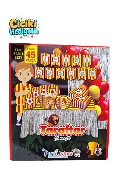 ciciki hediyelik Party Master Galata Palace Conceptual Birthday Party Set (45 Pieces)