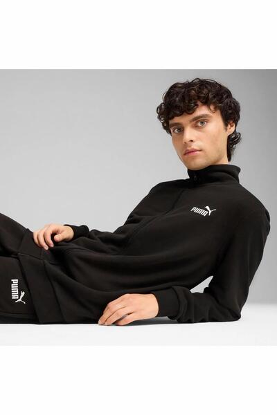 Puma Σετ αθλητική φόρμα ESS TR Μαύρη ανδρική φόρμα