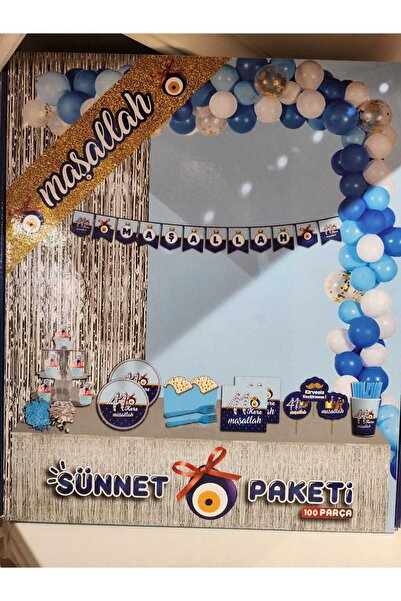 ciciki hediyelik Circumcision Concept Party Set (100 Pieces)