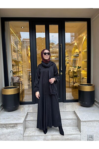 MissWhence 38514 Embroidered Women's Dress Black