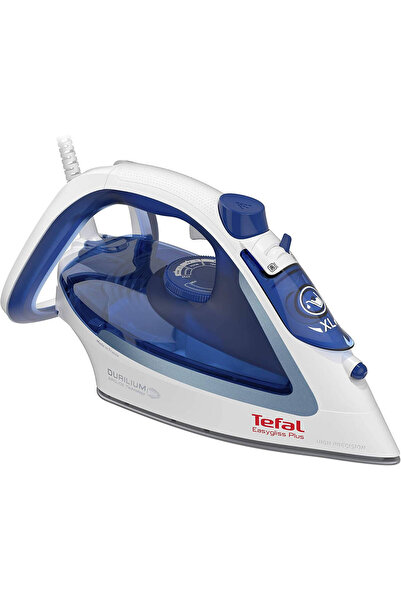 TEFAL FV5736 Easygliss Steam Iron, 2500W, 220 g/min, 270ml, Blue/White