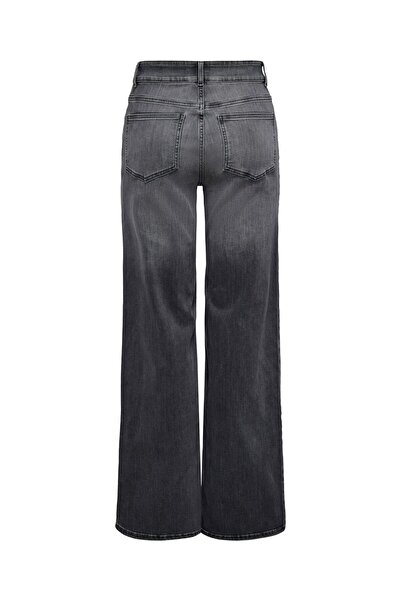 ONLY Jeans mit weitem Bein ONLMADISON Hohe Taille Weiter Beinschnitt Jeans