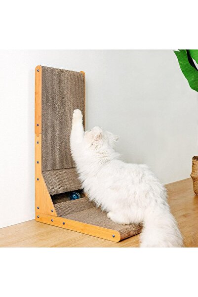 zola Claw and toy sharpener holder, cardboard and mdf, 60 x 40.5 x 25 cm