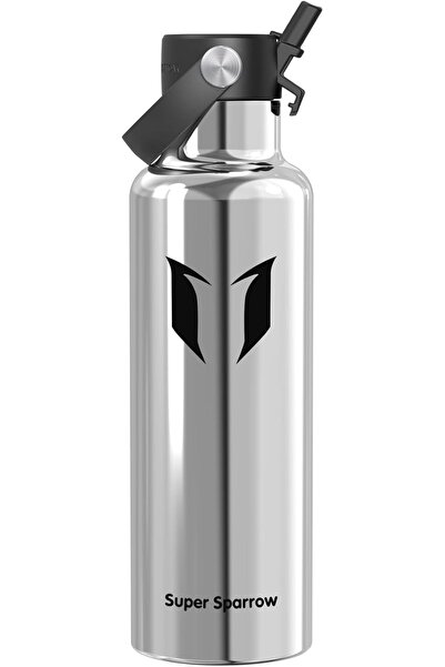 Super Sparrow Stainless Steel Insulated Water Bottle – 17/25/32 oz – Straw & FlipFlow Lid – BP
