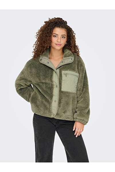 ONLY Teddyfell Mantel ONLCONTACT Teddyfell Mantel