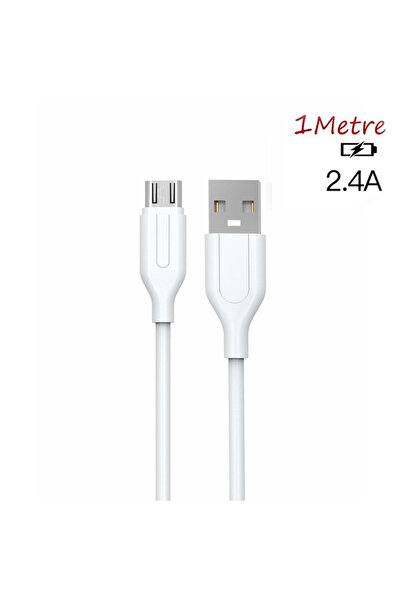 TY Tech Yetty Series Micro Usb Uçlu Eski Tip Micro Usb Girişli 2.4A Hızlı Şar...