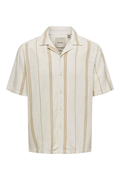 Only & Sons Onsstepan Loose Fit 006 Shirt Men's White Shirt - 22033631