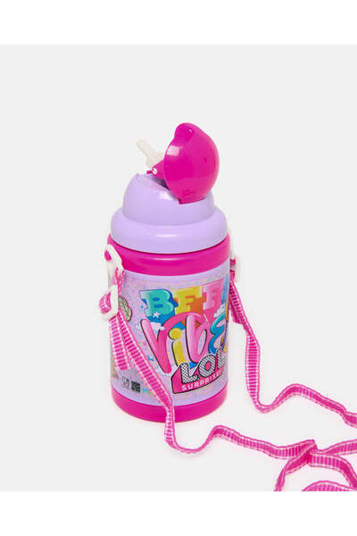 REDTAG Girls Pink Lol Surprise Print Water Bottle