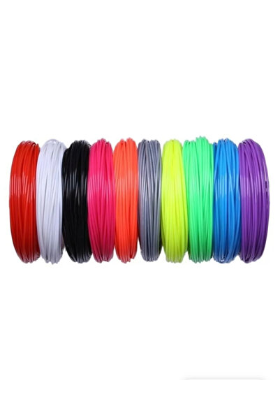 TOUCH SKETC Pla Filament Seti – 6Renk, 8.5 Metre X 6 Adet (TOPLAM 50 METRE) – 3d Kalem Uyumlu