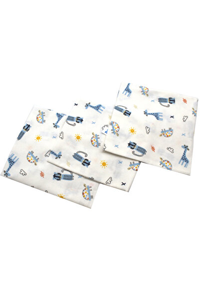 BalticBebe Diapers, BalticKids, Reusable, Finet, 3 pcs/set, 80x80 cm, Giraffe