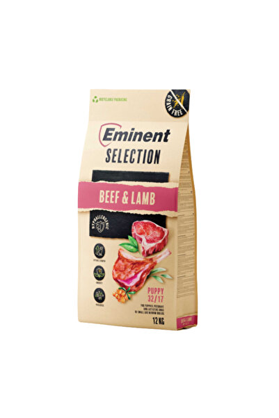 eminent Selection Puppy - Beef & Lamb Grain-Free Dry Dog Food, 12 kg
