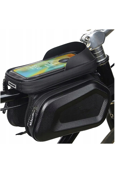 zola Τσάντα ποδηλάτου, θήκη για κινητό, 2 πλαϊνές τσέπες, αδιάβροχη, 20x19x17...