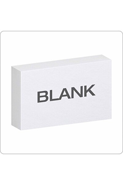 Oxford 30 Blank Index Cards (1000 PK), 7.5 cm × 12.5 cm, White, 1000 cards (10 packs of 100)
