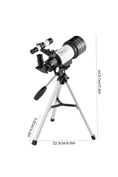 Renvox Monoküler Teleskop - 70mm Geniş Mercek 150X Ayarlanabilir Yakınlaştırma