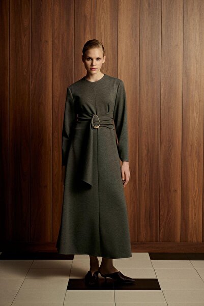 TERZİ DÜKKANI PELA ELBİSE ANTRASİT