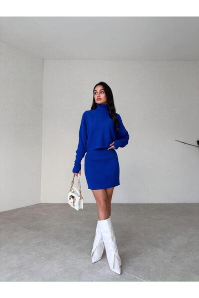 Mooi Butik Finger Interlocking Mads Set 3905 - Blue