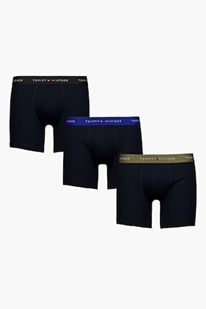 Tommy Hilfiger - 3-Pack Logo Waistband Boxers, Ultramarine Blue / Off-White, XL