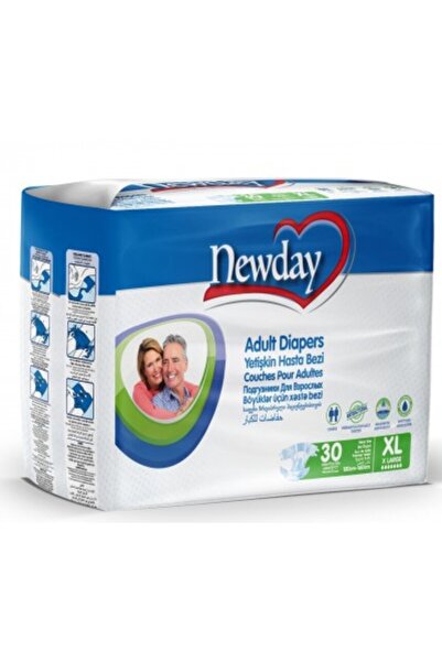 newday Bel Bantlı Hasta Bezi XL Beden 30'lu