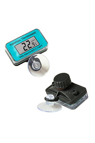 zola Termometru digital acvariu, impermeabil, afisaj LCD, ventuza, -50/+70°C, baterie LR44