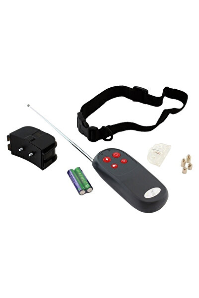 zola Dog collar with remote control/lights/sound/vibration and electric impulse, controls up to 200m