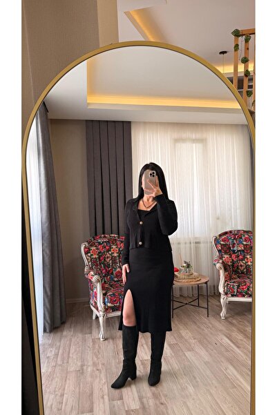 fatma keskin linna butik Black 2-piece knitwear set